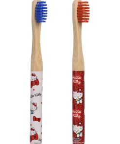 Hello kitty - Set de 2 Brosses à Dents en Bambou - N/A