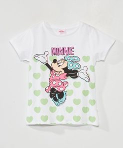 Tee-shirt 'Minnie' de 'DS' - blanc