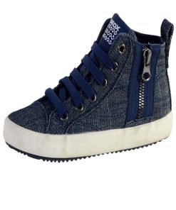 Basket Geox Enfant Alonisso - Bleu