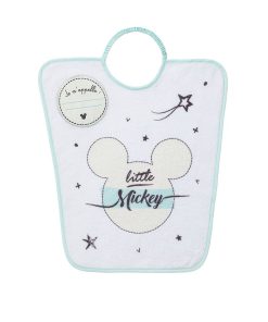 Bavoir 'DS' col élastique - Mickey
