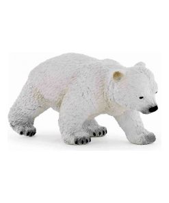 Figurine Ours : Bébé ours polaire marchant - N/A