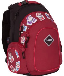 BODYPACK Sac à dos recyclé dos réglable Insta Rouge - Rouge