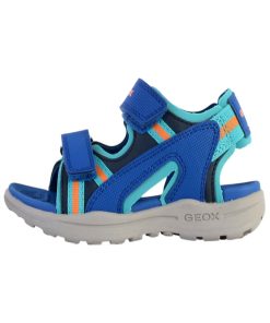 Sandale À Scratch Enfant Geox Vaniett - Bleu