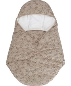 Sterntaler Nid d'ange rembourré Eddy - Marron noisette
