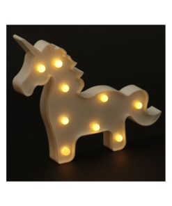 Lampe Veilleuse Licorne celeste LED - Blanc