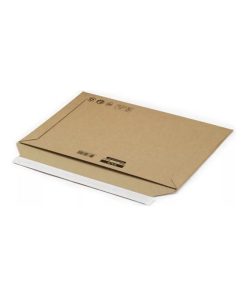 10 pochettes en carton - 36 x 25 cm - Marron