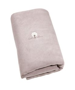 Eveil Et Nature Edredon Velours Coton Bio - Marron