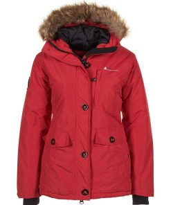 Parka de ski femme ALAVA - Rouge