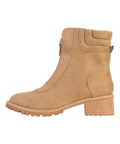Boot à Zip The Divine Factory - Beige