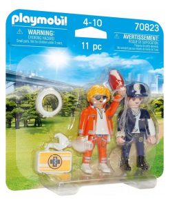 70823 'playmobil' Duo Secouriste Et Policière - N/A
