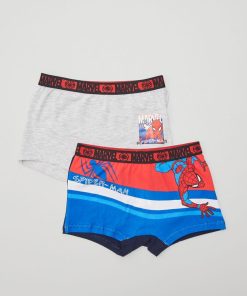 Lot de 2 boxers 'Spider-Man' - Gris