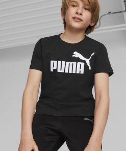 T-shirt à col rond 'Puma' - Noir