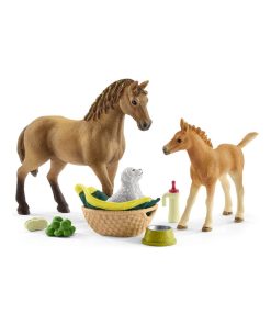 Figurines cheval : Les soins pour bébé animaux d'Horse Club - N/A