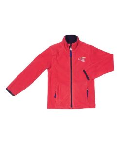 Blouson polaire fille GALICEA - Rouge