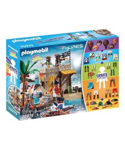 Playmobil 70979 : My Figures: Ilôt des pirates - N/A