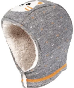Cagoule Enfant 2/4 ans ourson Gris - Gris