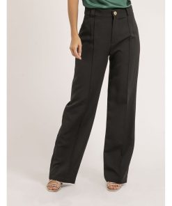 Pantalon coupe droite ELSY - Noir