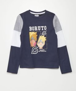T-shirt en maille jersey - Marine