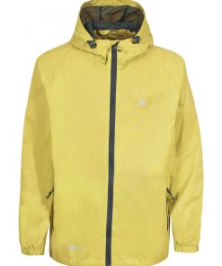 Trespass Qikpac - Veste imperméable repliable unisexe - Jaune