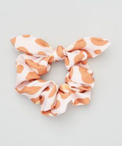 Chouchou imprimé - Rose/orange