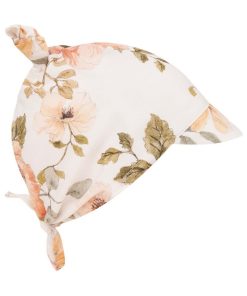 Casquette bandana bébé en bambou, VINTAGE - Ecru