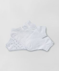 Chaussettes fantaisie - Lot de 5 - Blanc