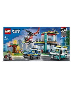 60371 Le Qg Des Véhicules Durgence Lego® City - N/A