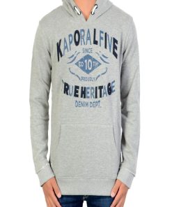Sweat Kaporal Enfant Bilan Gris Melange - Gris