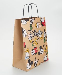 Sac cadeau 'DS' - Marron
