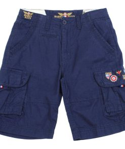 Bermuda garçon ECAZAR - Bleu marine