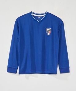 T-shirt en microfibre - Bleu