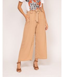 Pantalon fluide EMPALA - Marron