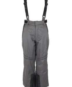 Pantalon de ski garçon EBAS - gris anthracite