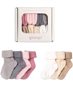 Lot de 7 paires chaussettes soft pink (0-3 mois) - Rose