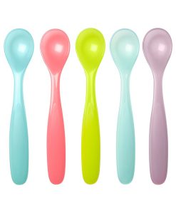 Lot de 5 cuillères souples 'Badabulle' - multicolore 1