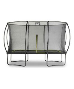 Trampoline sur pieds 244x366cm noir et filet de sécurité Sihouette EXIT - Noir