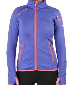 Blouson polarshell femme ACLIMATE - Violet