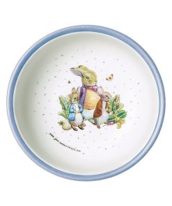 Bol En Melamine Pierre Lapin Coloris Bleu - Multicolore