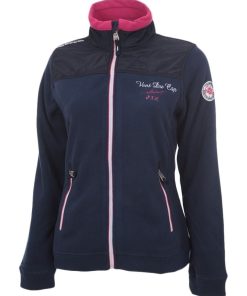Blouson polaire femme ACORTEL - Bleu marine