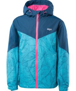 Bejo Veste Junko Philodendron pour fille - Bleu pétrole