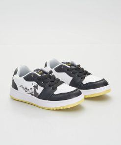 Baskets basses 'Batman' - blanc