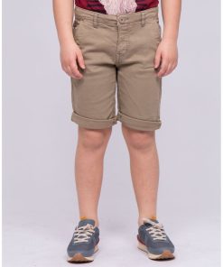 Bermuda chino BAVOLTA-J - Marron