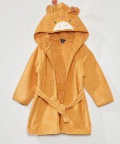 Peignoir de bain 'girafe' - Orange