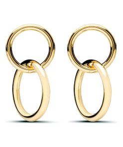 Boucles d'oreilles, rada en or jaune 18 K - Doré/or